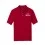 Short Sleeve Cotton Polo T-Shirt Red